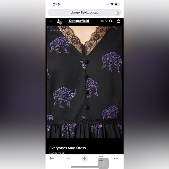 NWT Dangerfield Everyone’s Mad mini dress - Picture 3 of 5